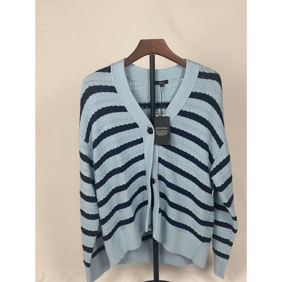 Rails Sweaters - Rails Geneva Cardigan | XL | NWT | Sky Navy | Luxury Knit Button Front Sweater